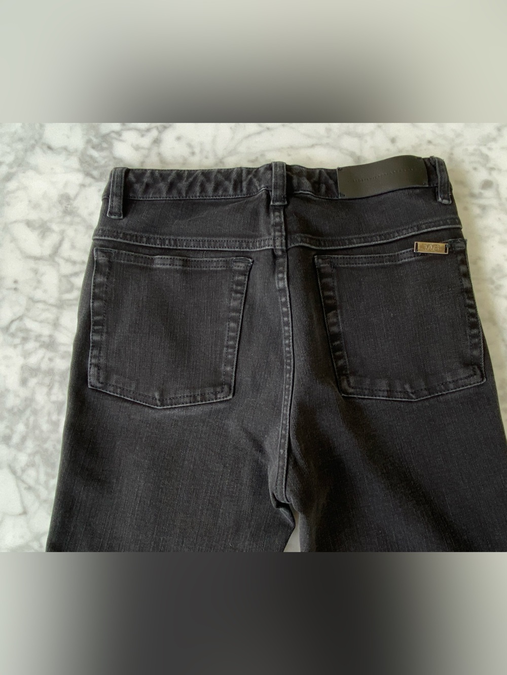 Victoria Beckham Black Boot Cut Jeans
